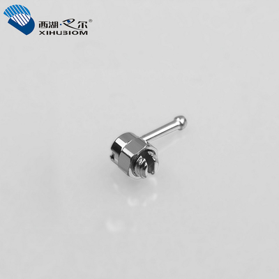 Stainless Steel Dental Ortodontic Crimpable Hook dengan 3 tahun umur simpan