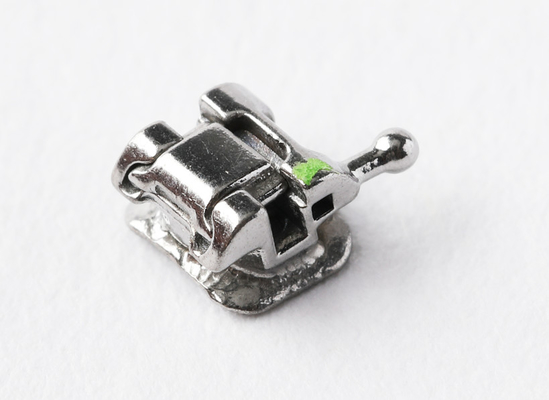 Passive Self Ligating Orthodontic Brackets Brilliant II Warna Perak