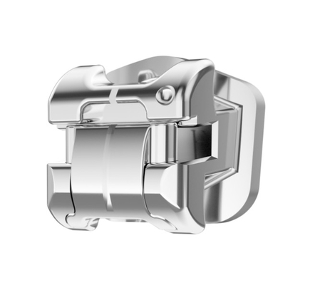 Dental stainless steel Passive Self Ligating Brackets Dalam Orthodontics Brilliant III