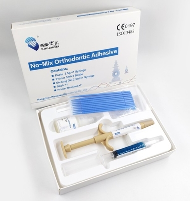 Tidak ada campuran penyembuhan diri perekat ortodontik orthoforce dental bonding dalam paket mini