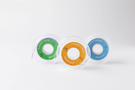 15 Feet/Roll Dental Ortodontik Produk Elastis Ortho Power Chain